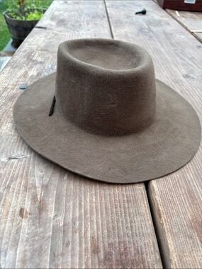 Vintage Byrnes & Baker Men's Brown Wool Felt Ranch Hat